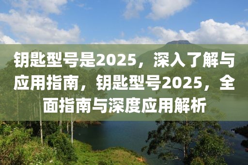 鑰匙型號(hào)是2025，深入了解與應(yīng)用指南，鑰匙型號(hào)2025，全面指南與深度應(yīng)用解析