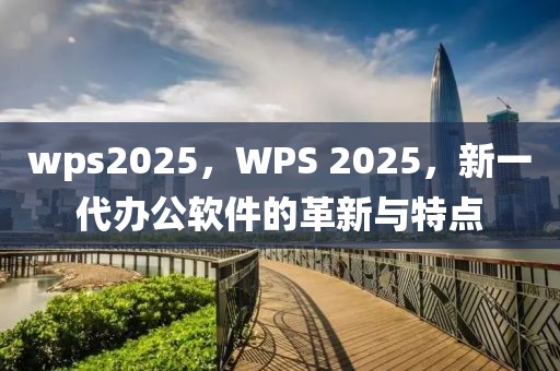 wps2025，WPS 2025，新一代辦公軟件的革新與特點(diǎn)