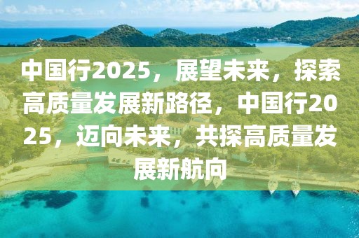 中國行2025，展望未來，探索高質(zhì)量發(fā)展新路徑，中國行2025，邁向未來，共探高質(zhì)量發(fā)展新航向