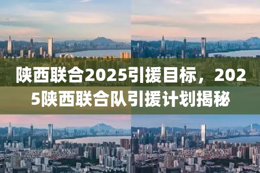 陜西聯(lián)合2025引援目標(biāo)，2025陜西聯(lián)合隊(duì)引援計(jì)劃揭秘