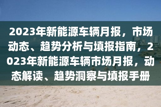 2023年新能源車輛月報(bào)，市場(chǎng)動(dòng)態(tài)、趨勢(shì)分析與填報(bào)指南，2023年新能源車輛市場(chǎng)月報(bào)，動(dòng)態(tài)解讀、趨勢(shì)洞察與填報(bào)手冊(cè)