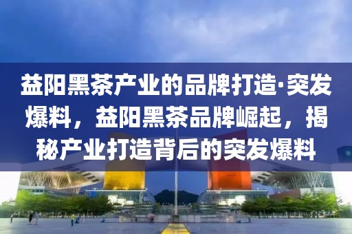 益陽黑茶產業(yè)的品牌打造·突發(fā)爆料，益陽黑茶品牌崛起，揭秘產業(yè)打造背后的突發(fā)爆料