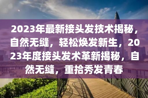 2023年最新接頭發(fā)技術(shù)揭秘，自然無縫，輕松煥發(fā)新生，2023年度接頭發(fā)術(shù)革新揭秘，自然無縫，重拾秀發(fā)青春