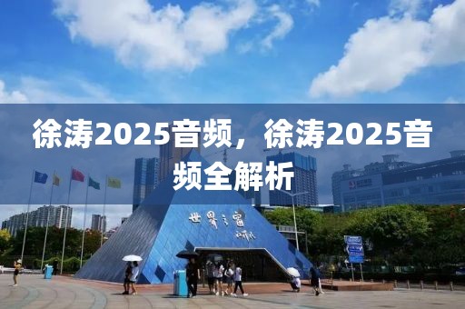 徐濤2025音頻，徐濤2025音頻全解析