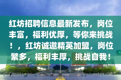 紅坊招聘信息最新發(fā)布，崗位豐富，福利優(yōu)厚，等你來挑戰(zhàn)！，紅坊誠邀精英加盟，崗位繁多，福利豐厚，挑戰(zhàn)自我！