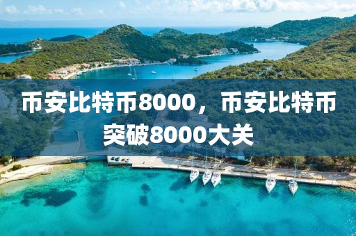 幣安比特幣8000，幣安比特幣突破8000大關