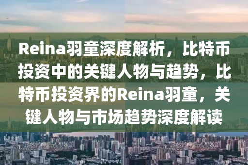 Reina羽童深度解析，比特幣投資中的關(guān)鍵人物與趨勢，比特幣投資界的Reina羽童，關(guān)鍵人物與市場趨勢深度解讀