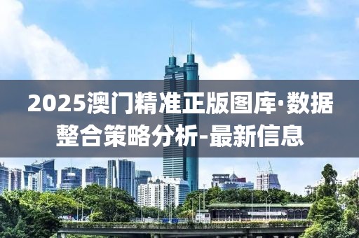 2025澳門精準(zhǔn)正版圖庫·數(shù)據(jù)整合策略分析-最新信息