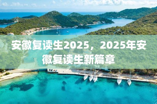 安徽復(fù)讀生2025，2025年安徽復(fù)讀生新篇章