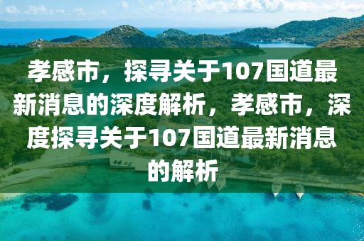 孝感市，探尋關(guān)于107國道最新消息的深度解析，孝感市，深度探尋關(guān)于107國道最新消息的解析