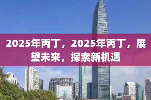 2025年丙丁，2025年丙丁，展望未來，探索新機遇