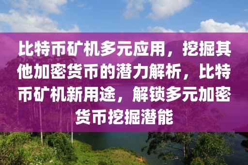 比特幣礦機多元應(yīng)用，挖掘其他加密貨幣的潛力解析，比特幣礦機新用途，解鎖多元加密貨幣挖掘潛能