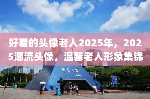 好看的頭像老人2025年，2025潮流頭像，溫馨老人形象集錦