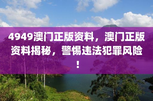 4949澳門正版資料，澳門正版資料揭秘，警惕違法犯罪風險！