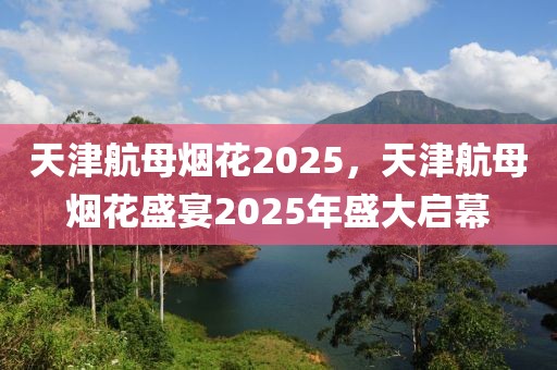 天津航母煙花2025，天津航母煙花盛宴2025年盛大啟幕