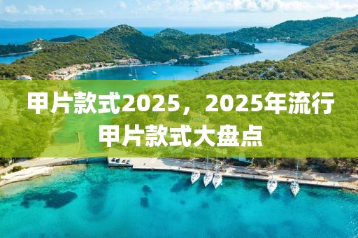 甲片款式2025，2025年流行甲片款式大盤點