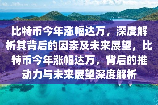 比特幣今年漲幅達萬，深度解析其背后的因素及未來展望，比特幣今年漲幅達萬，背后的推動力與未來展望深度解析