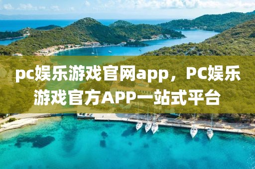 pc娛樂游戲官網(wǎng)app，PC娛樂游戲官方APP一站式平臺