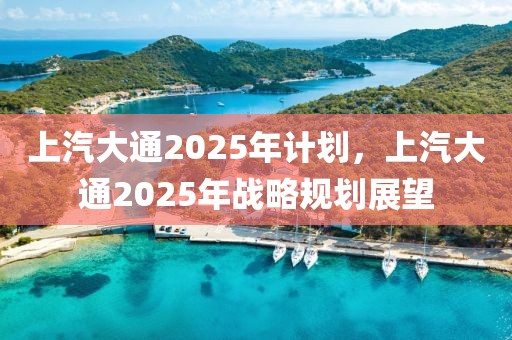 上汽大通2025年計(jì)劃，上汽大通2025年戰(zhàn)略規(guī)劃展望