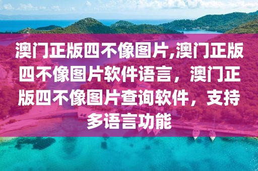 澳門正版四不像圖片,澳門正版四不像圖片軟件語言，澳門正版四不像圖片查詢軟件，支持多語言功能