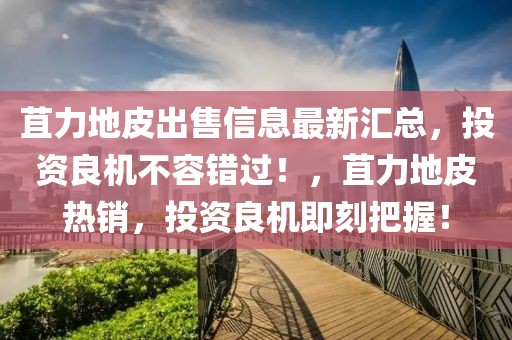 苴力地皮出售信息最新匯總，投資良機(jī)不容錯(cuò)過！，苴力地皮熱銷，投資良機(jī)即刻把握！