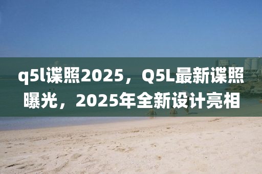 q5l諜照2025，Q5L最新諜照曝光，2025年全新設(shè)計亮相