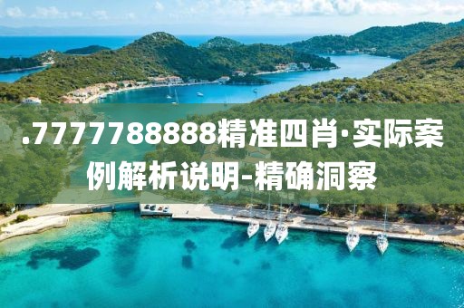 .7777788888精準四肖·實際案例解析說明-精確洞察