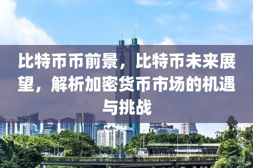 比特幣幣前景，比特幣未來(lái)展望，解析加密貨幣市場(chǎng)的機(jī)遇與挑戰(zhàn)