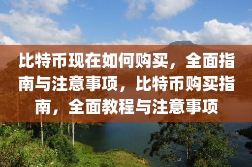 比特幣現(xiàn)在如何購(gòu)買，全面指南與注意事項(xiàng)，比特幣購(gòu)買指南，全面教程與注意事項(xiàng)