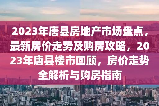 2023年唐縣房地產(chǎn)市場盤點，最新房價走勢及購房攻略，2023年唐縣樓市回顧，房價走勢全解析與購房指南