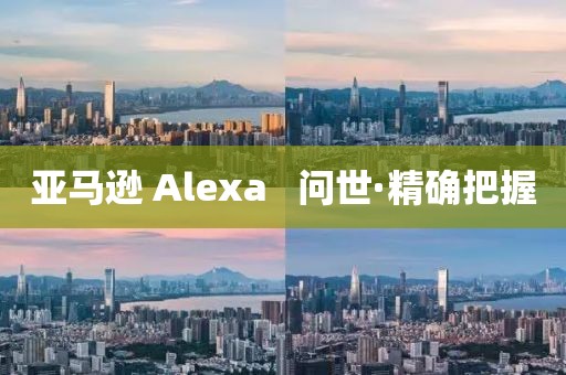 亞馬遜 Alexa   問世·精確把握