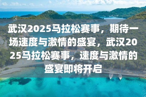 武漢2025馬拉松賽事，期待一場速度與激情的盛宴，武漢2025馬拉松賽事，速度與激情的盛宴即將開啟