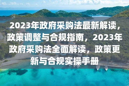 2023年政府采購法最新解讀，政策調(diào)整與合規(guī)指南，2023年政府采購法全面解讀，政策更新與合規(guī)實操手冊