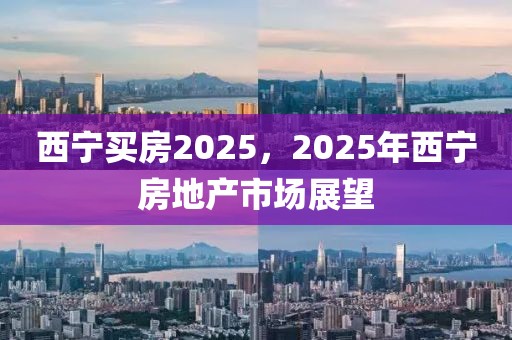 西寧買房2025，2025年西寧房地產(chǎn)市場展望