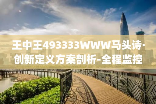 王中王493333WWW馬頭詩·創(chuàng)新定義方案剖析-全程監(jiān)控