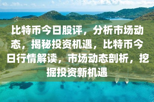 比特幣今日股評，分析市場動態(tài)，揭秘投資機遇，比特幣今日行情解讀，市場動態(tài)剖析，挖掘投資新機遇