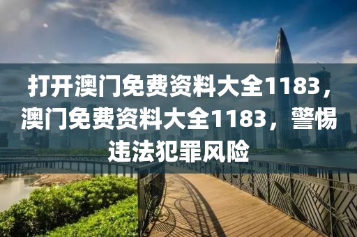 打開澳門免費資料大全1183，澳門免費資料大全1183，警惕違法犯罪風險