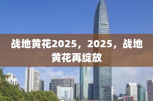 戰(zhàn)地黃花2025，2025，戰(zhàn)地黃花再綻放