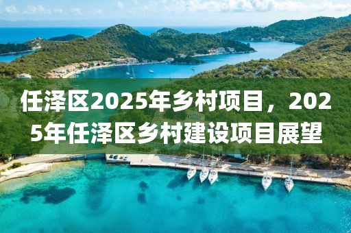 任澤區(qū)2025年鄉(xiāng)村項(xiàng)目，2025年任澤區(qū)鄉(xiāng)村建設(shè)項(xiàng)目展望