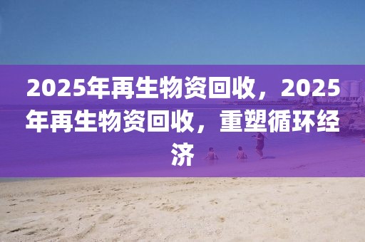 2025年再生物資回收，2025年再生物資回收，重塑循環(huán)經(jīng)濟(jì)