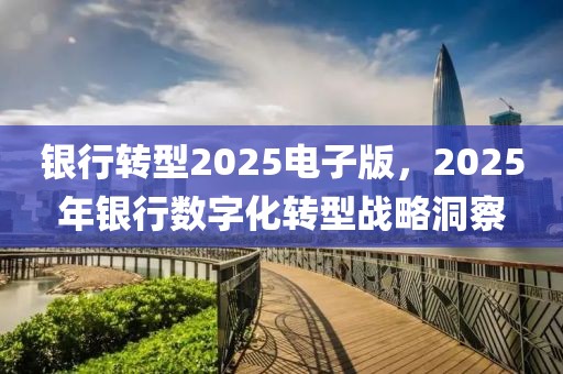 銀行轉(zhuǎn)型2025電子版，2025年銀行數(shù)字化轉(zhuǎn)型戰(zhàn)略洞察