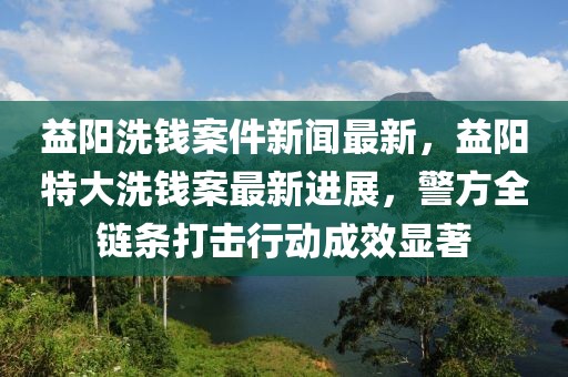 益陽(yáng)洗錢案件新聞最新，益陽(yáng)特大洗錢案最新進(jìn)展，警方全鏈條打擊行動(dòng)成效顯著