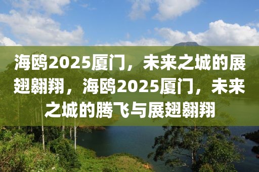 海鷗2025廈門，未來之城的展翅翱翔，海鷗2025廈門，未來之城的騰飛與展翅翱翔