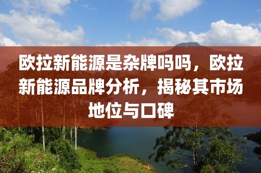 歐拉新能源是雜牌嗎嗎，歐拉新能源品牌分析，揭秘其市場地位與口碑