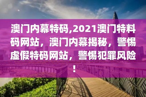 澳門(mén)內(nèi)幕特碼,2021澳門(mén)特料碼網(wǎng)站，澳門(mén)內(nèi)幕揭秘，警惕虛假特碼網(wǎng)站，警惕犯罪風(fēng)險(xiǎn)！