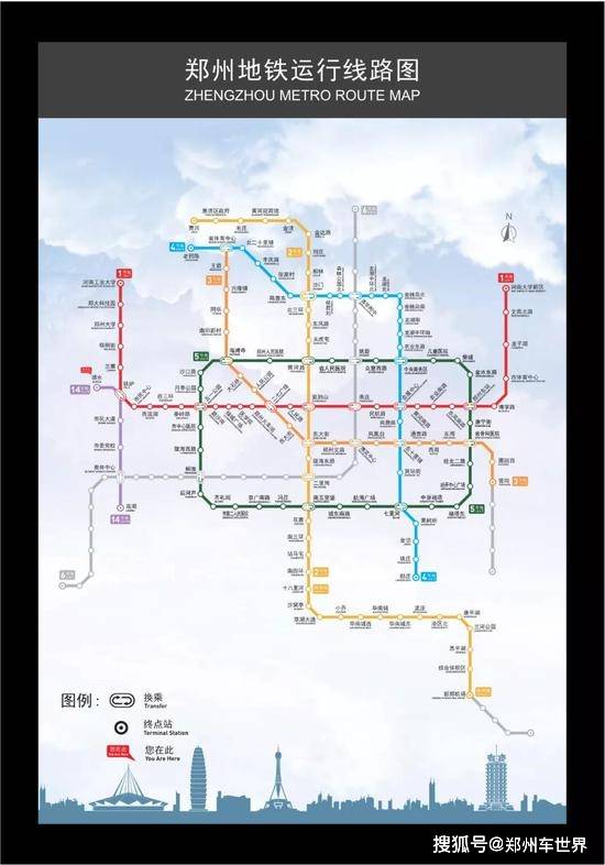 鄭州地鐵3號線最新線路圖，鄭州地鐵3號線全圖揭秘