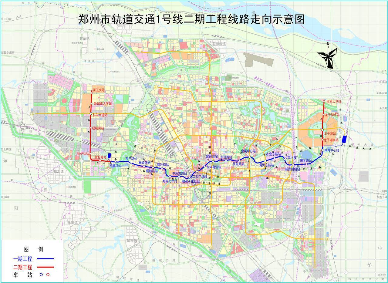 鄭州地鐵3號線最新線路圖，鄭州地鐵3號線全圖揭秘