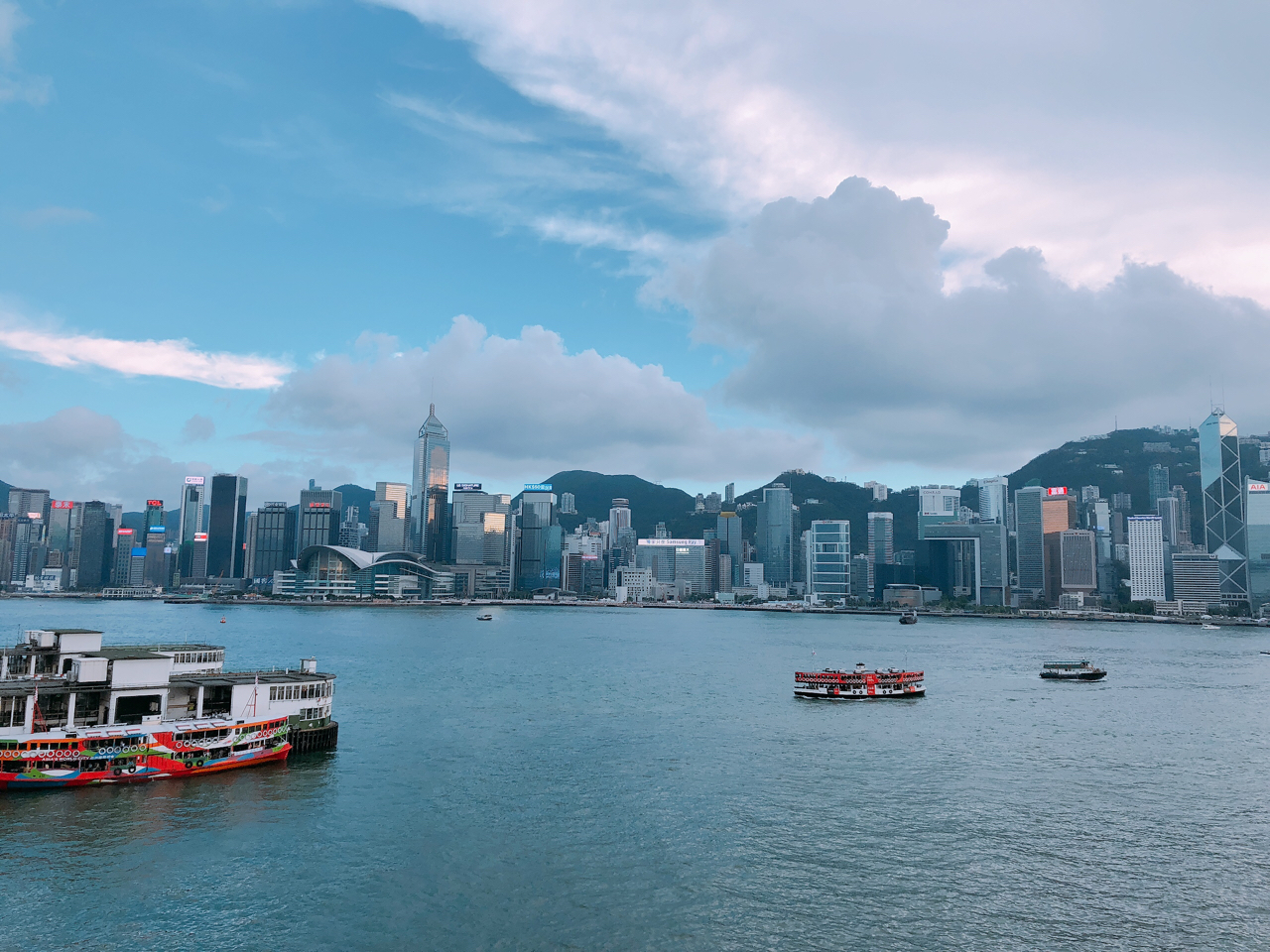 香港風景高清圖片白天,香港風景高清圖片白天黑夜，香港風景高清圖片，白天與晝夜之美