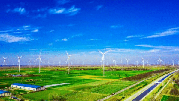 渦陽風電項目，陽光新能源助力綠色轉型，構建美麗家園，陽光新能源助力渦陽風電項目，共筑綠色轉型美麗家園